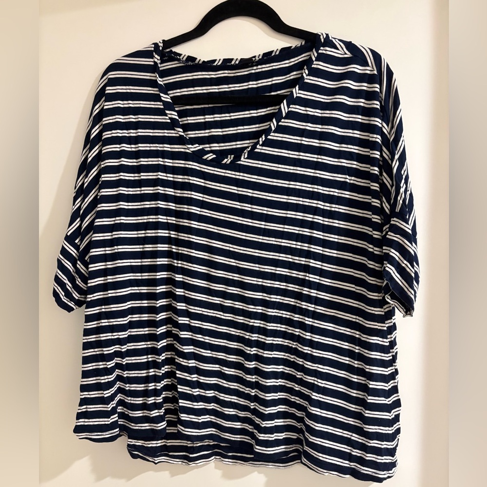 JCrew striped t-shirt size L